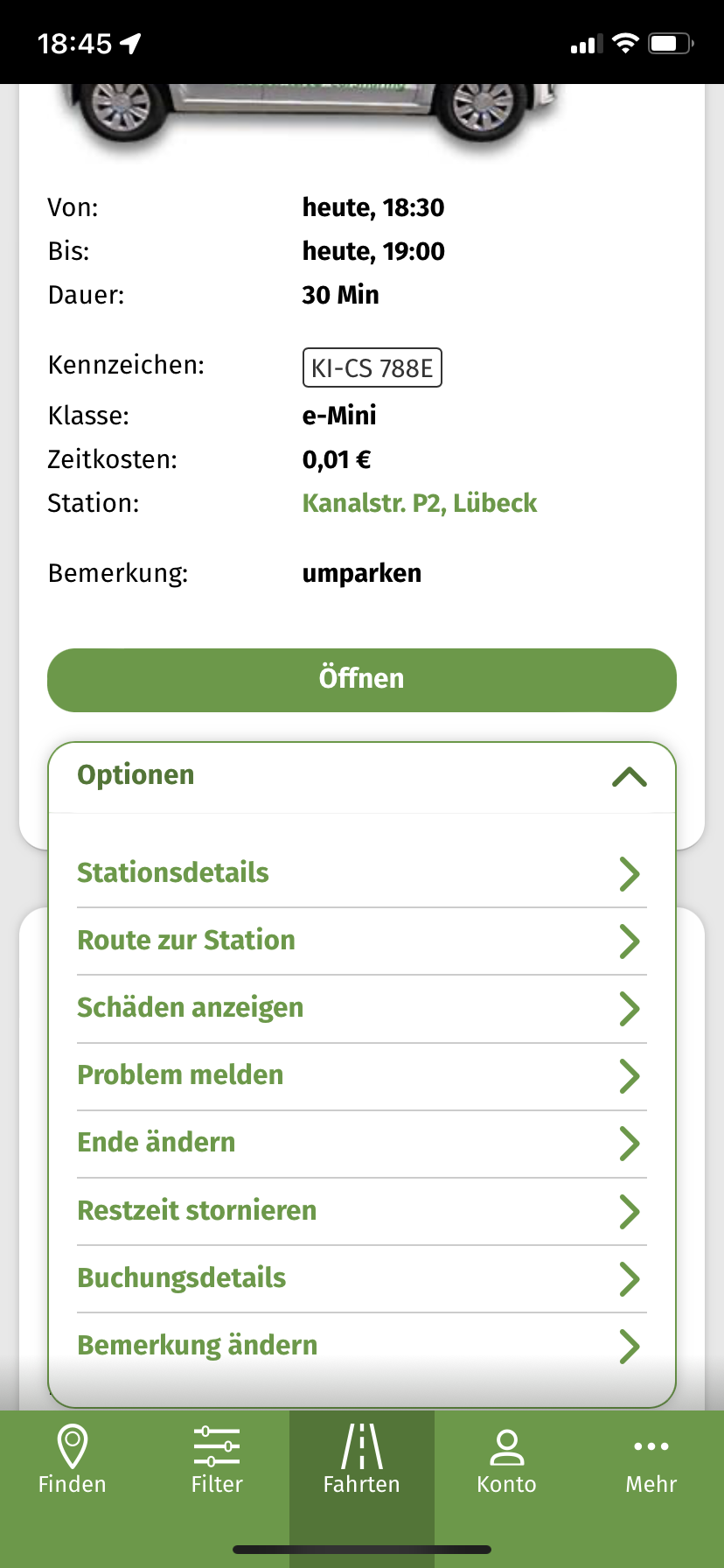 Screenshot Problem melden_1